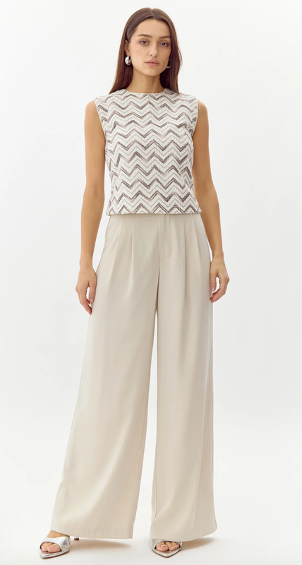 Greylin Stanley Wide Leg Trouser