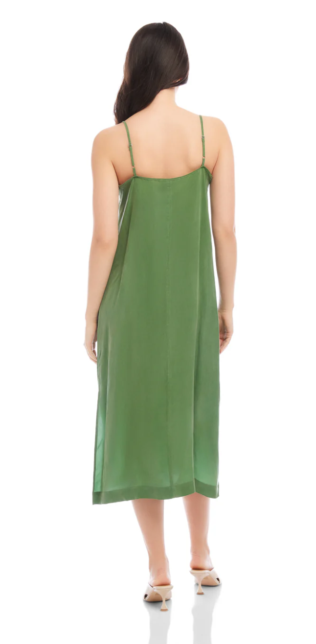 Fifteen Twenty Jordyn Side-Slit Midi Dress
