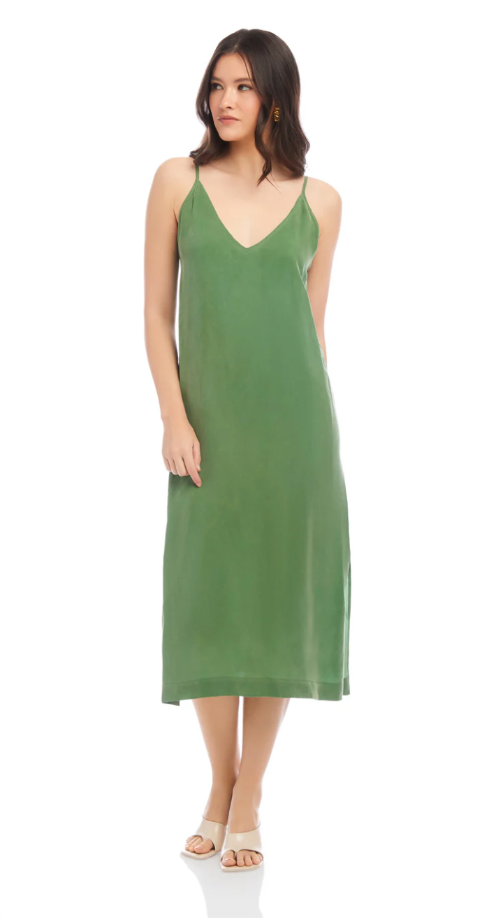 Fifteen Twenty Jordyn Side-Slit Midi Dress
