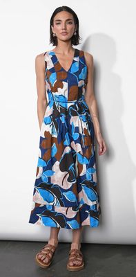 Greylin Abi Poplin Midi Dress