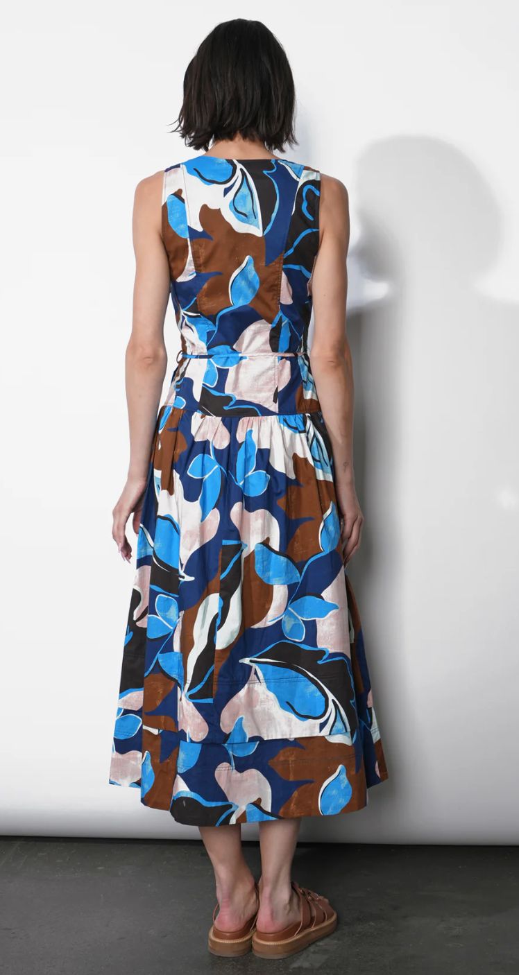 Greylin Abi Poplin Midi Dress
