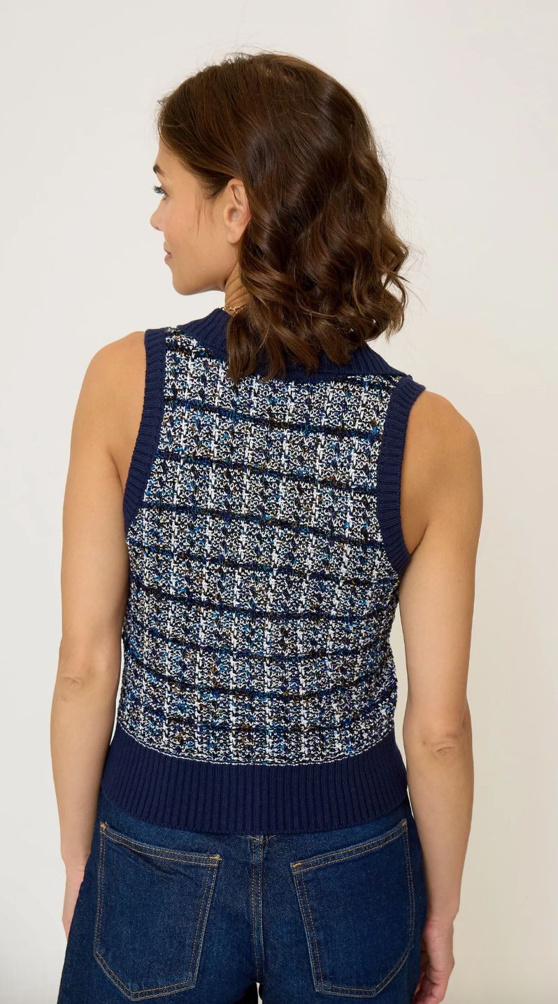 Central Park West Dylan Sleeveless Vest