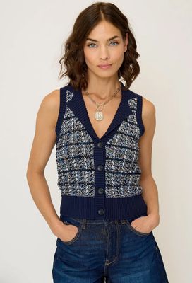 Central Park West Dylan Sleeveless Vest
