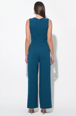 Adelyn Rae Frina Knit Sweetheart Jumpsuit