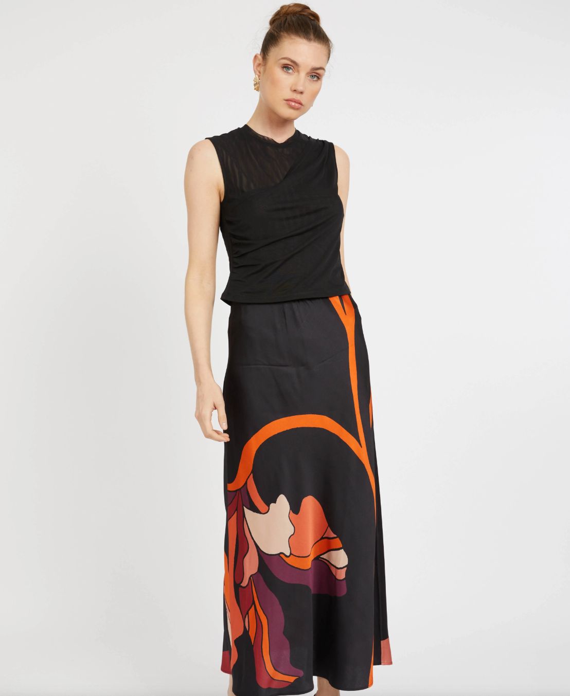 Caballero Devi Top In Black