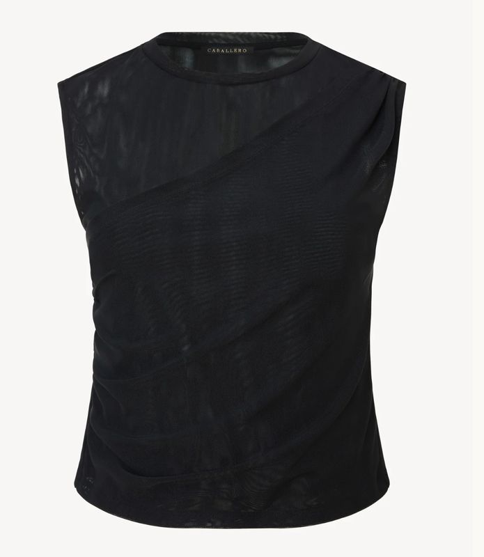 Caballero Devi Top In Black