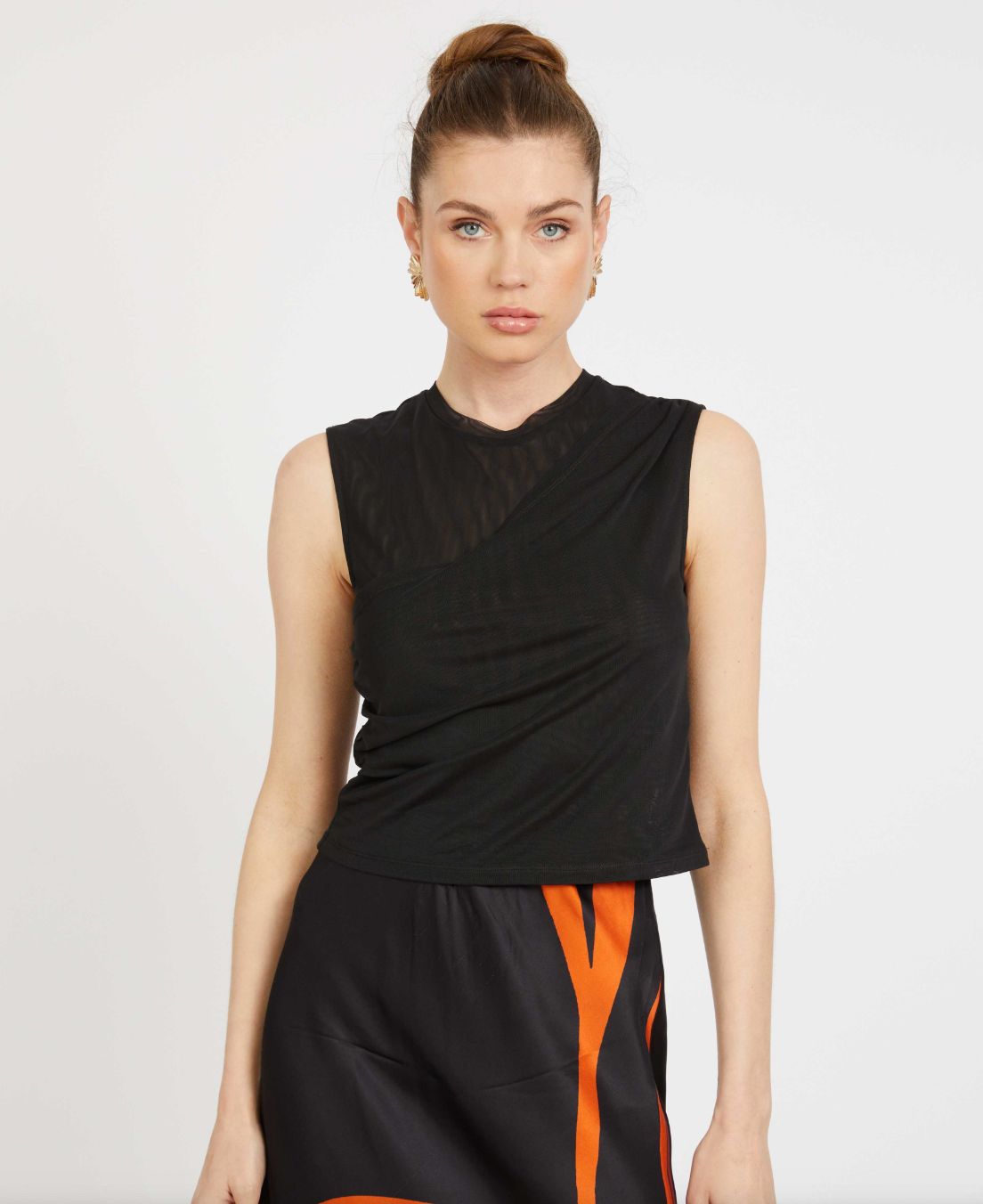 Caballero Devi Top In Black