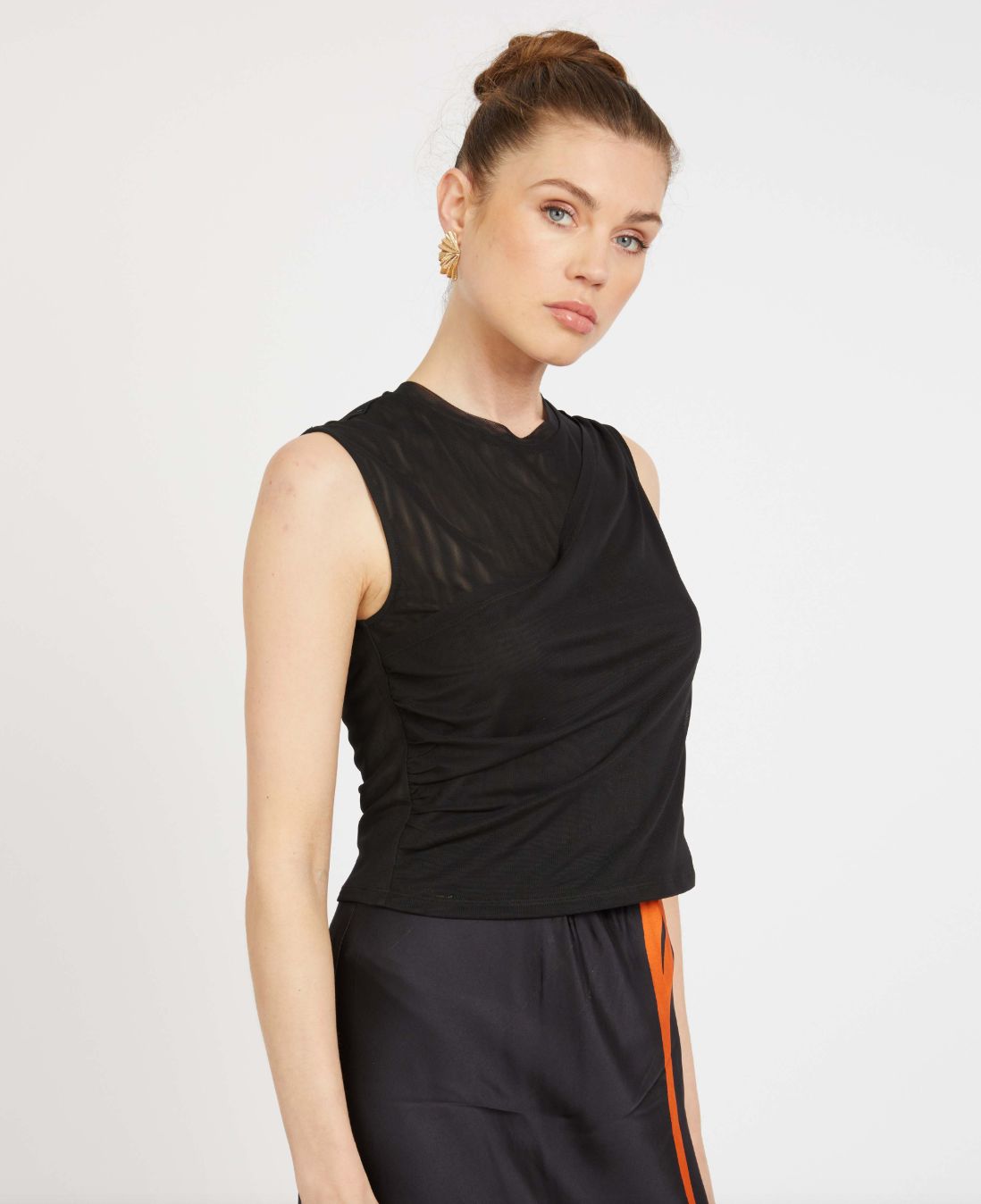 Caballero Devi Top In Black