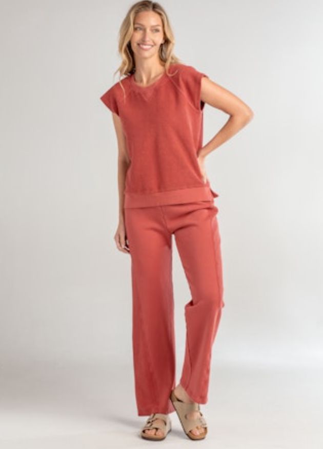 Red Haute Beachy Pant