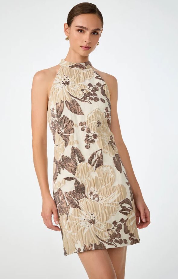 Trina Turk Garam Sleeveless Halter Dress