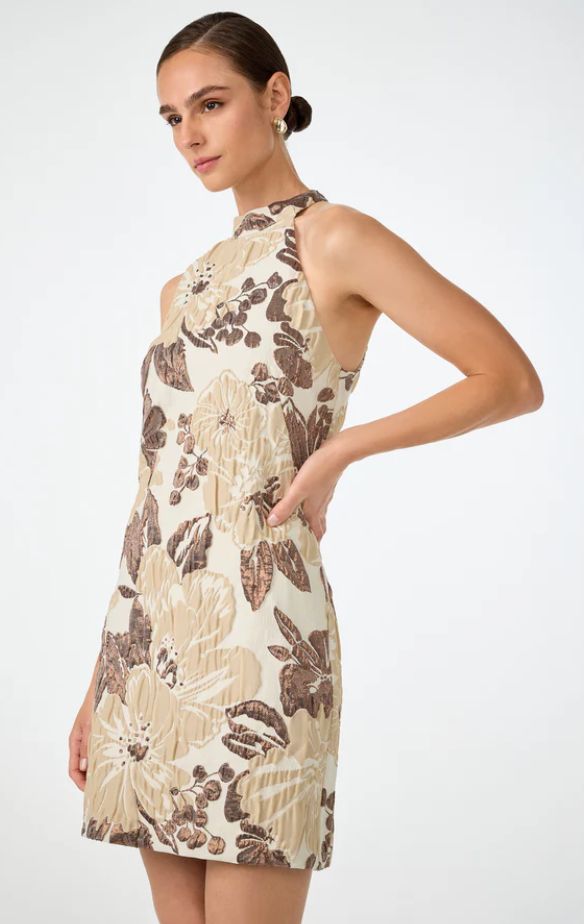 Trina Turk Garam Sleeveless Halter Dress