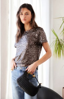 Fifteen Twenty Stacey Sequin Top