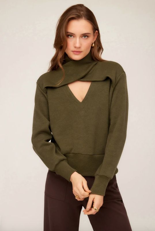 Fifteen Twenty Caly Turtleneck Sweater