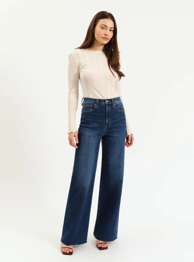 Daze Far Out High Rise Wide In Waterfall