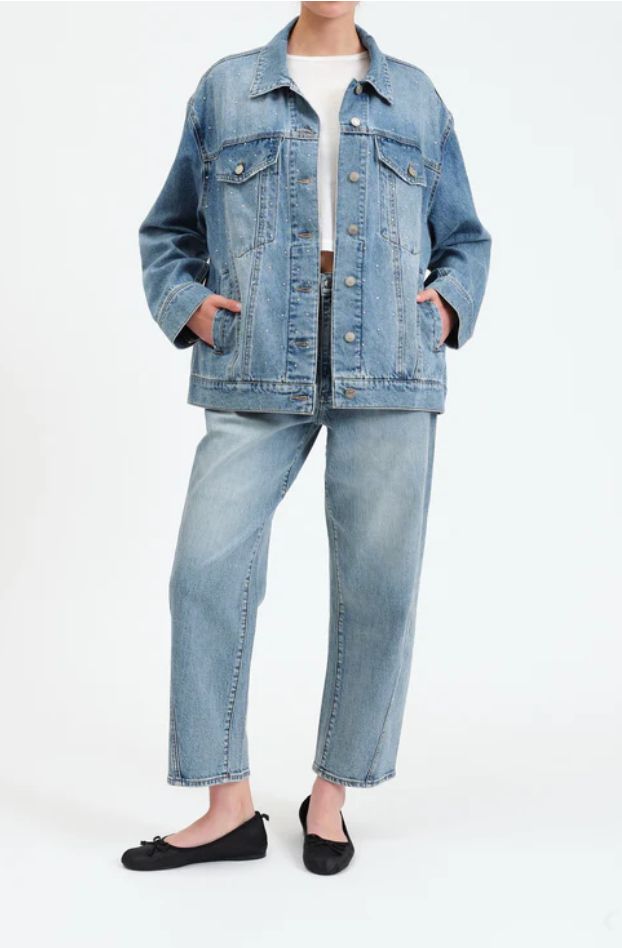 Daze - Beau Boyfriend Jacket In Twinkle