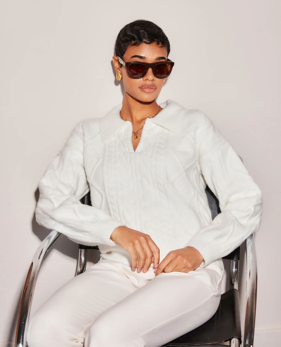 Fifteen Twenty Francis Polo Sweater