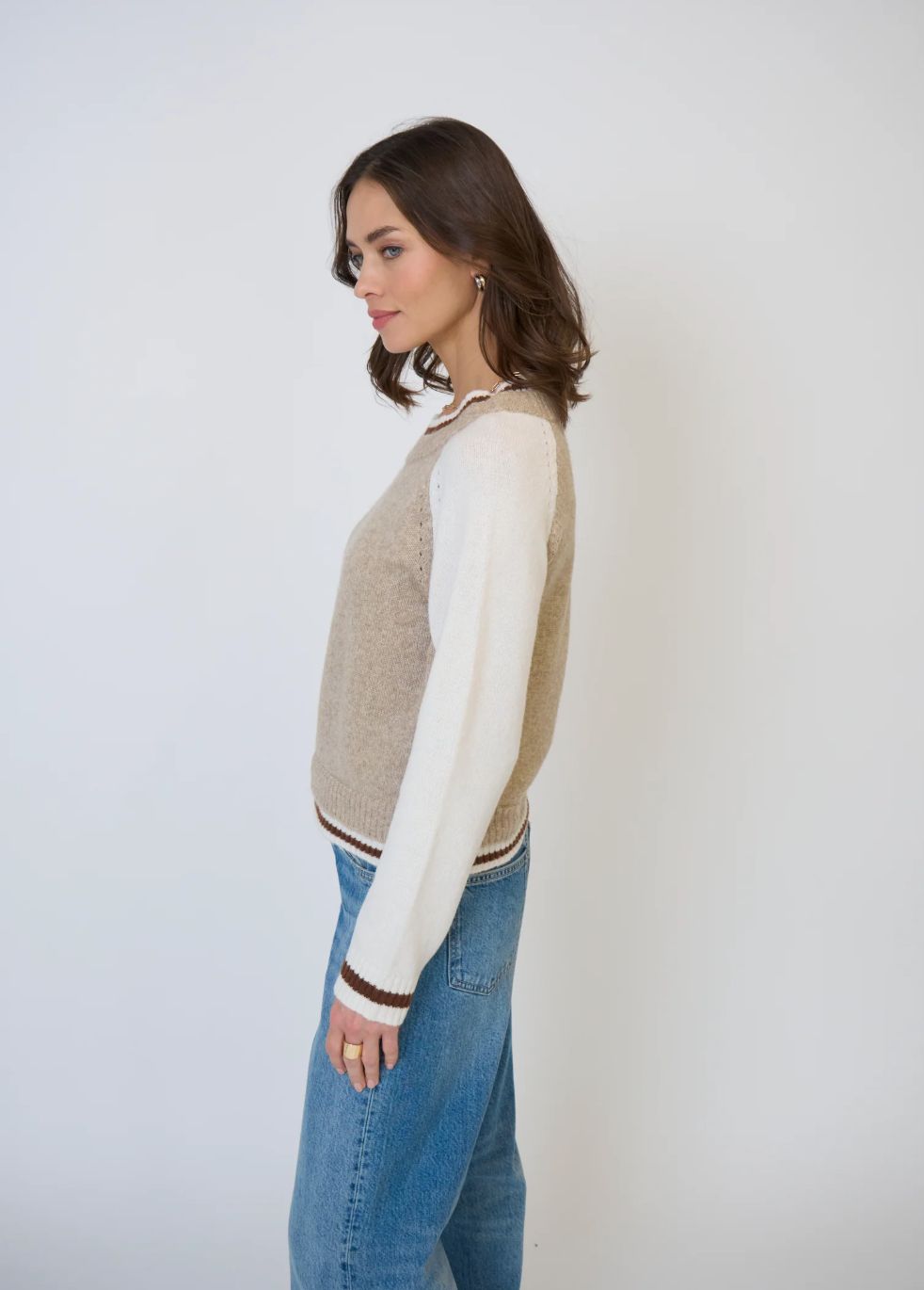 Central Park West - Olivia Baseball Sweater