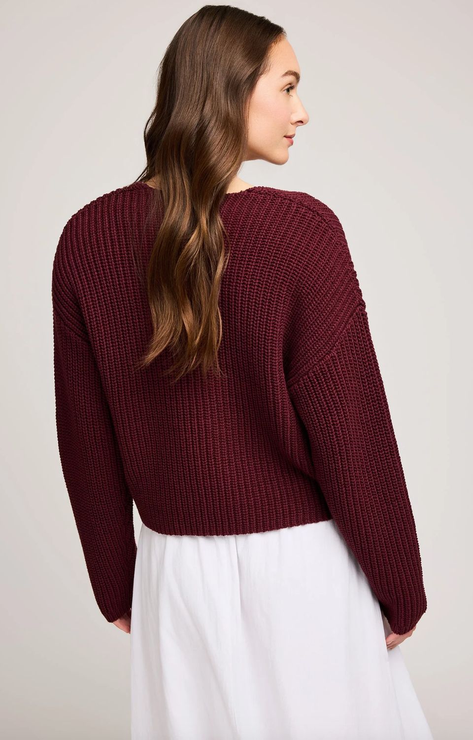 Gentle Fawn Spencer V-Neck Knit Sweater