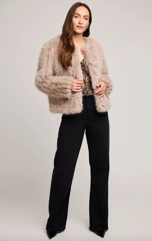 Gentle Fawn Uma Faux Fur Jacket