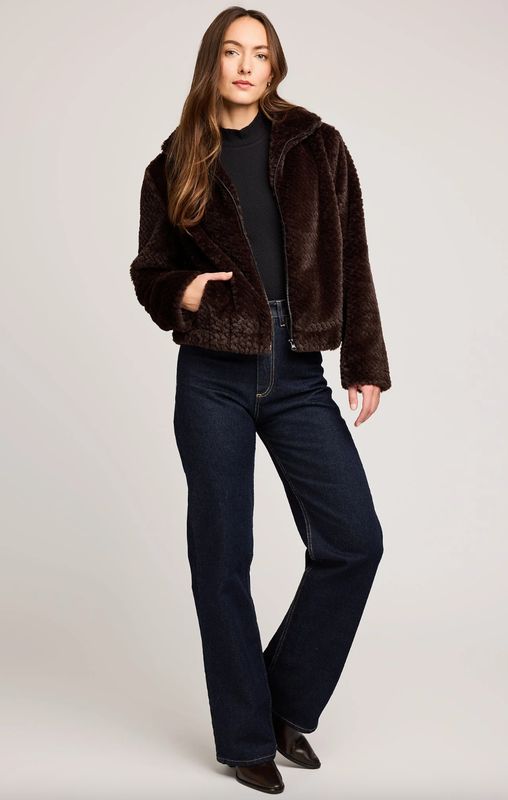 Gentle Fawn Calista Faux Fur Jacket