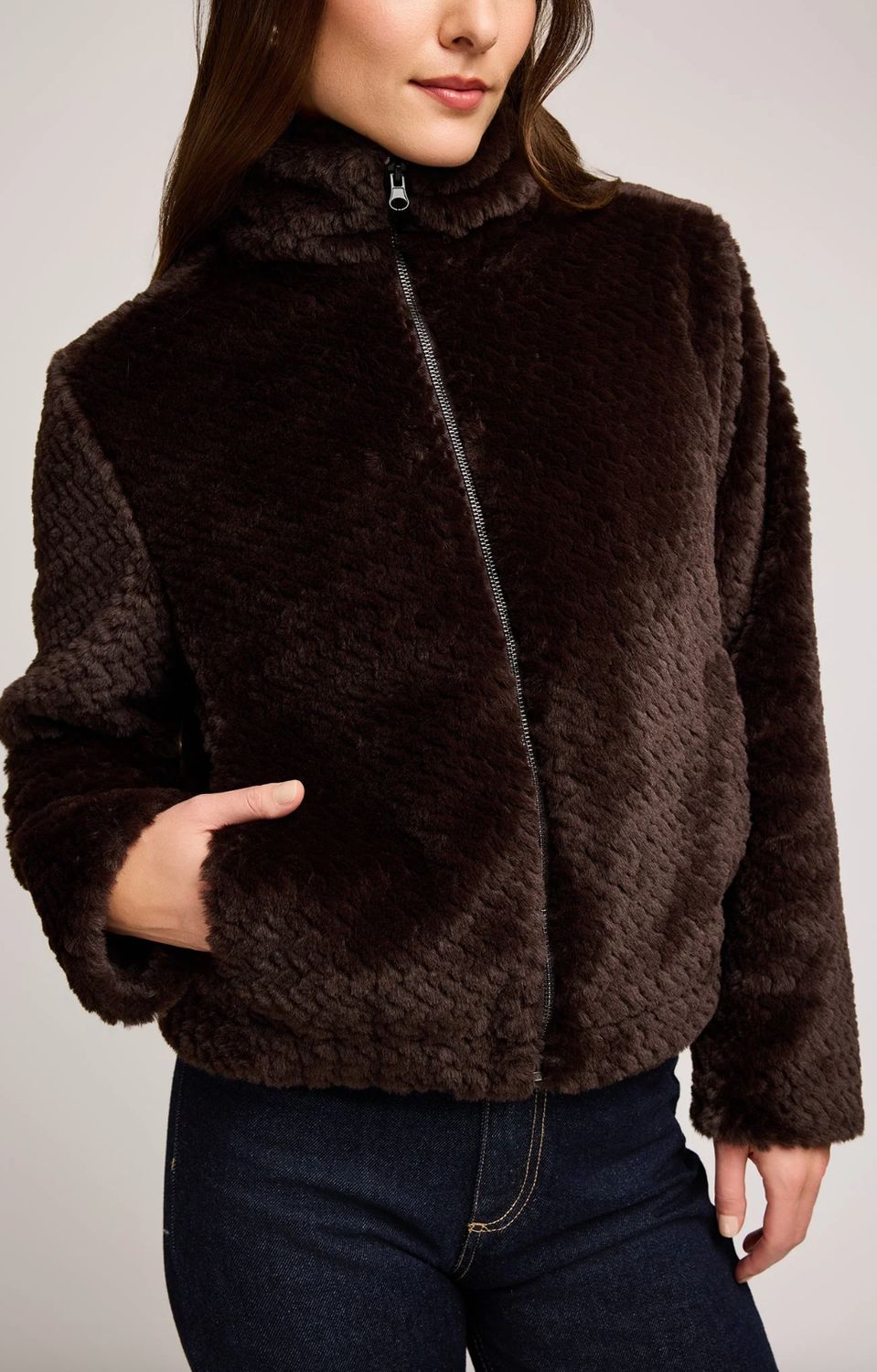 Gentle Fawn Calista Faux Fur Jacket
