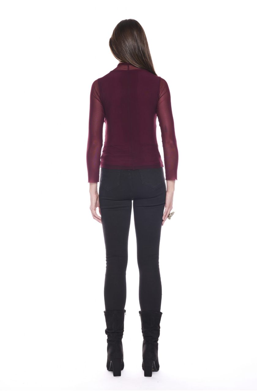 Viereck Courage in Wine Mesh