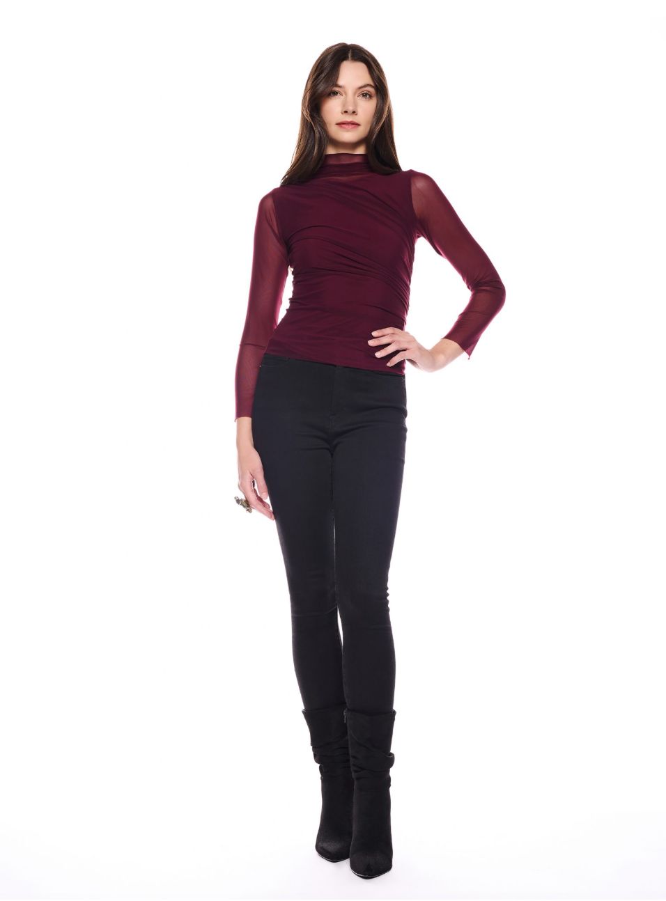 Viereck Courage in Wine Mesh