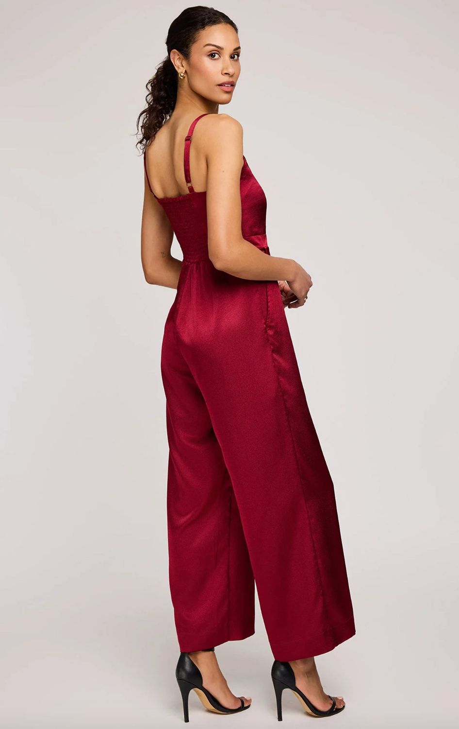 Gentle Fawn Irina Satin Jumpsuit