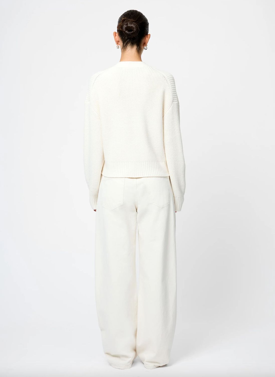 French Connection - Babysoft Pearl Bow Sweater