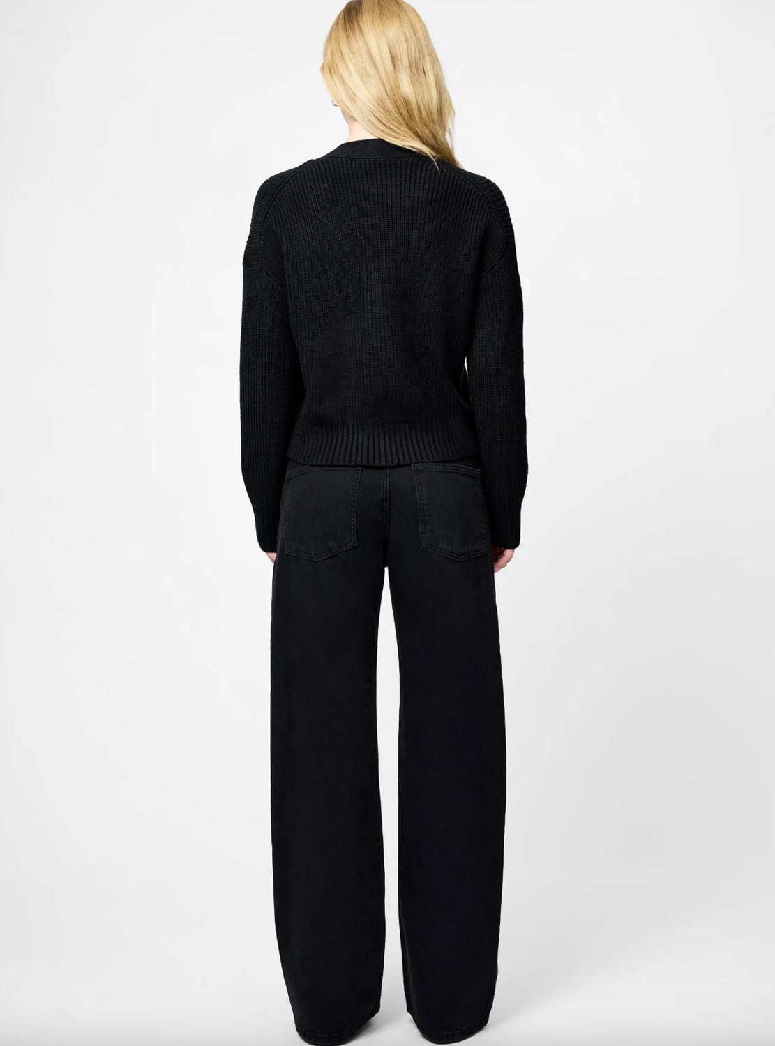 French Connection - Babysoft Pearl Bow Sweater