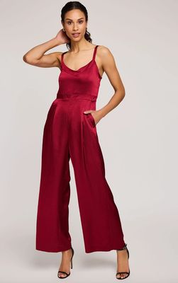 Gentle Fawn Irina Satin Jumpsuit