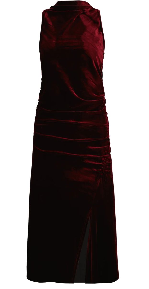 Bishop+Young - Elle Velvet Halter Dress