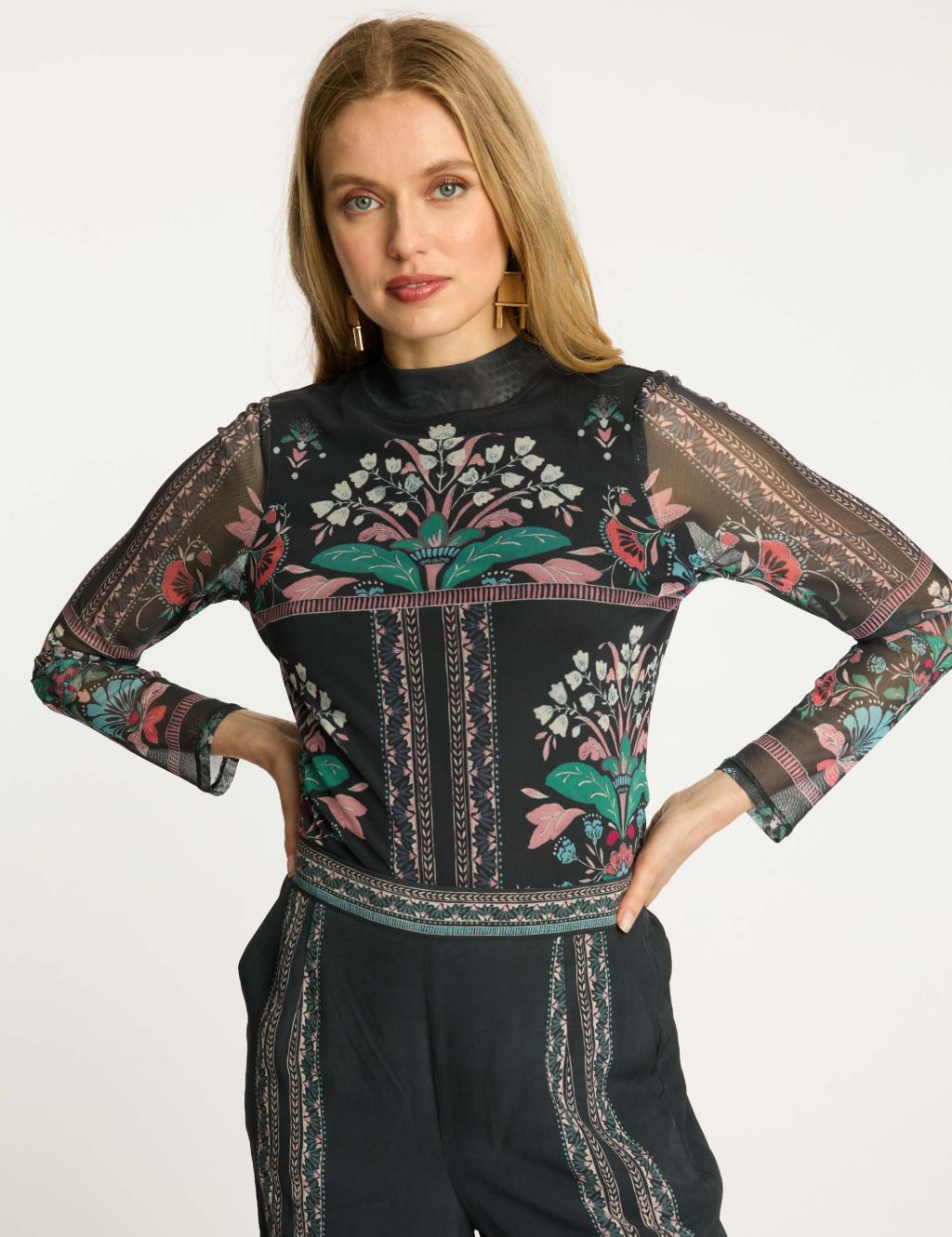 Caballero Marta Top In Twilight Bloom