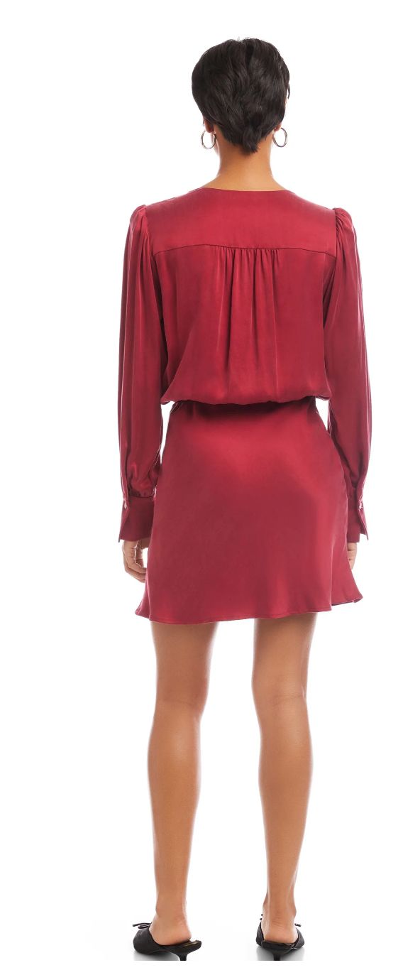 Fifteen Twenty Denise Drape Front Dress