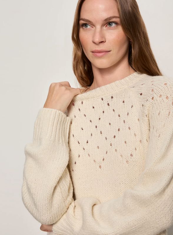 Sanctuary Femme Openwork Sweater