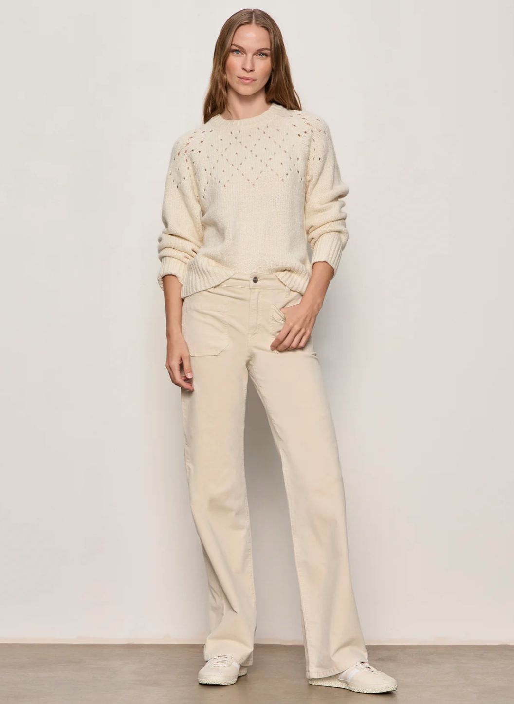 Sanctuary Femme Openwork Sweater