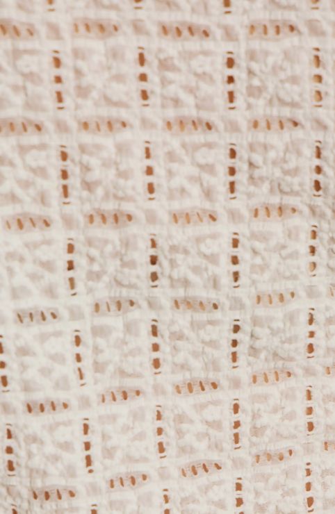 Sanctuary Perfect Long Sleeve Puckered Lace T-Shirt