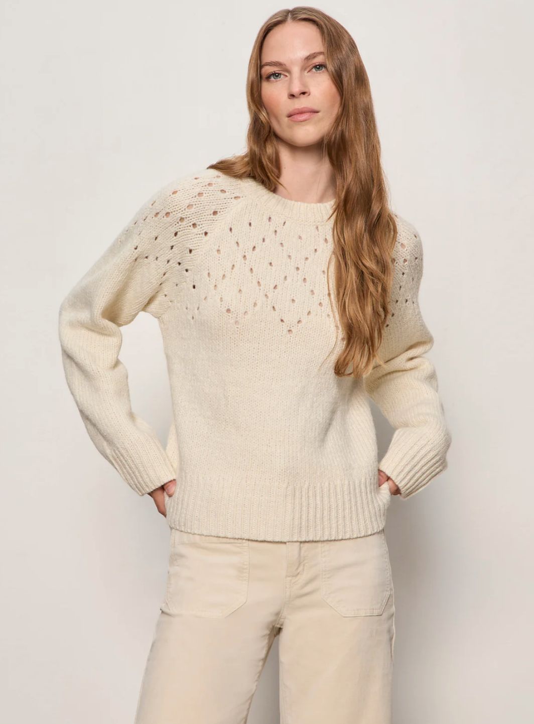 Sanctuary Femme Openwork Sweater