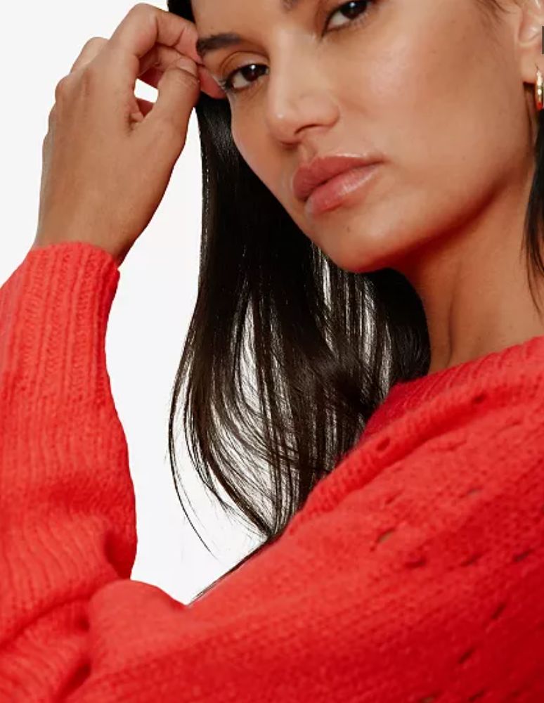 Sanctuary Femme Openwork Sweater