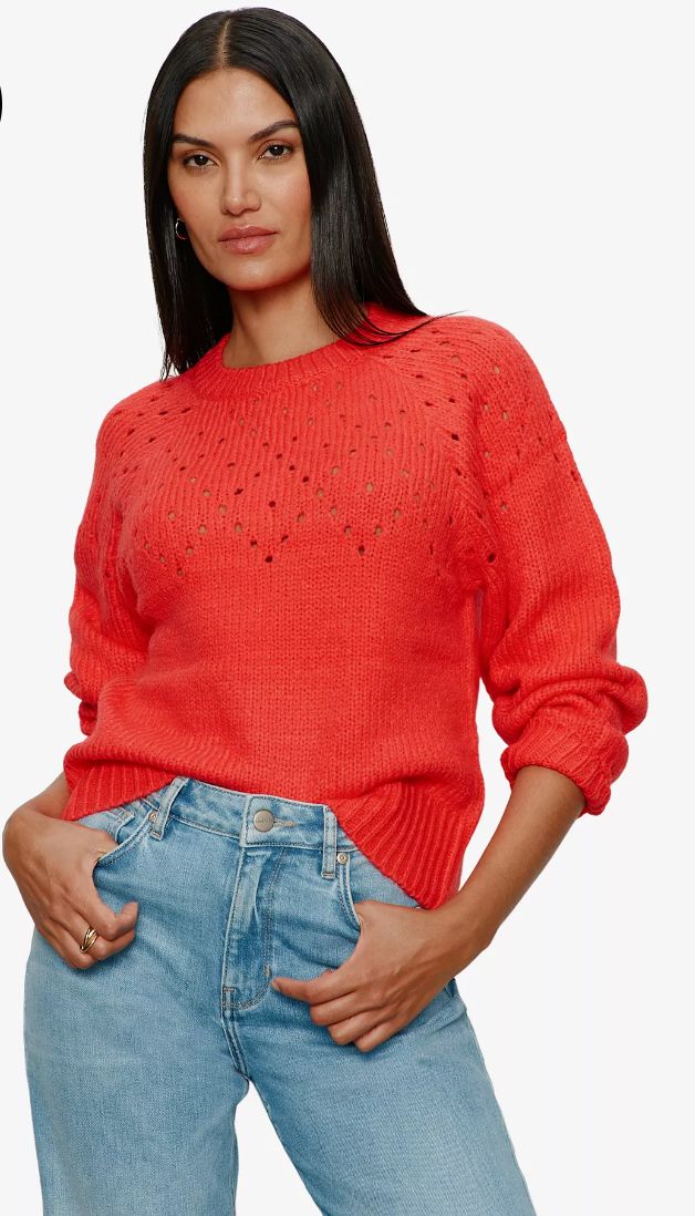 Sanctuary Femme Openwork Sweater
