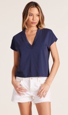 BOBI Dolman VNeck Tee