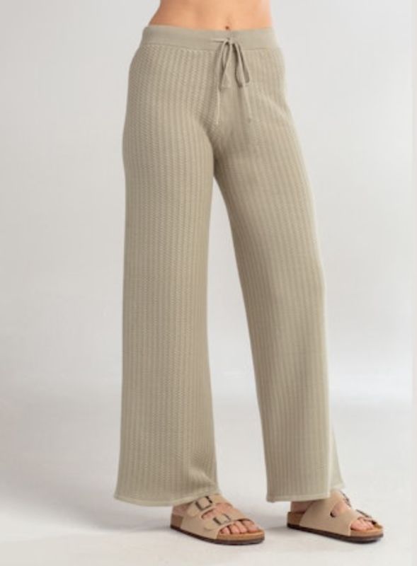 Red Haute Wide Leg Pant