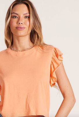 Bobi Flutter Sleeve Tee