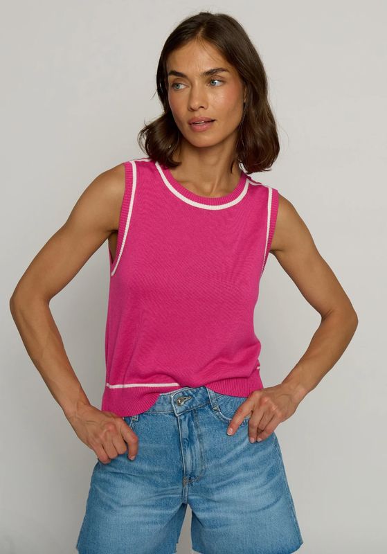 Central Park West Tubular Shell Top