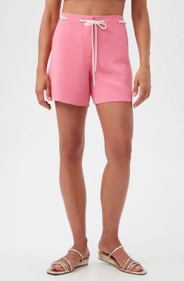 Trina Turk Pommes Tie-Waist Shorts