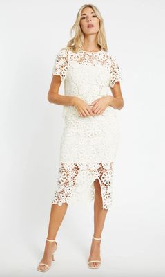 Caballero Daya Ivory Lace Skirt