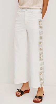 Rails Getty Crop White