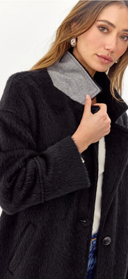 Greylin Bryce Long Oversized Coat