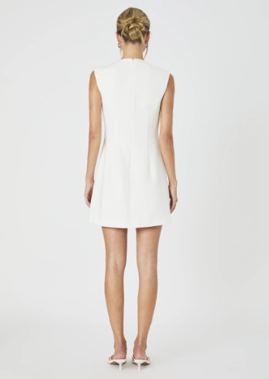 French Connection Whisper Ruth Square Neck Dress