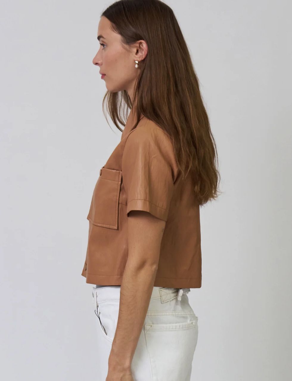 Central Park West - Chelsea Vegan Cropped Jacket